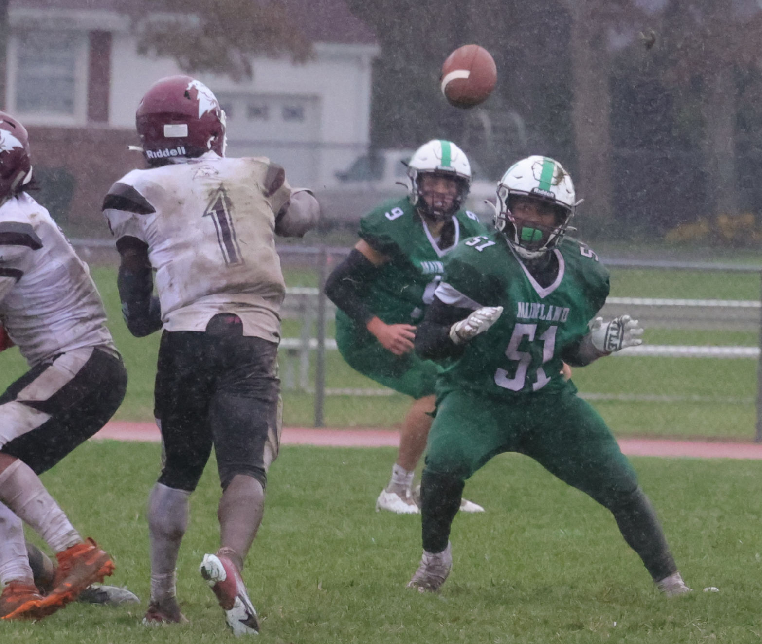 Pleasantville vs Mainland football